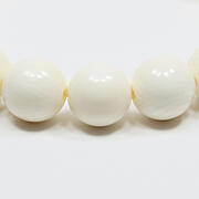 【本象牙】丸玉ブレスレット12