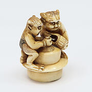 【本象牙】根付2