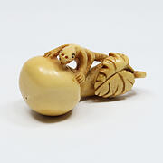 【本象牙】根付動物6