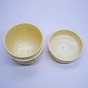 【本象牙】蒔絵なつめ（松葉）