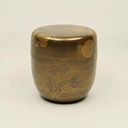 【本象牙】蒔絵大なつめ