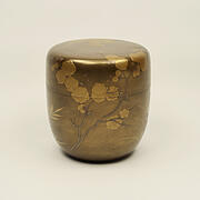 【本象牙】蒔絵大なつめ