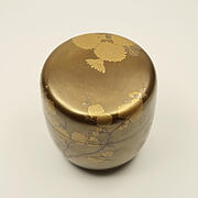 【本象牙】蒔絵大なつめ