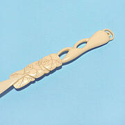 【本象牙】茶杓・瓢箪型