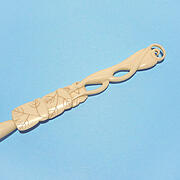 【本象牙】茶杓・瓢箪型