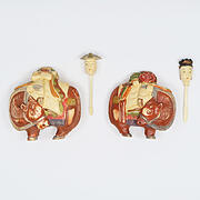 【本象牙】乗ったり（馬）