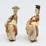 【本象牙】乗ったり（羊）