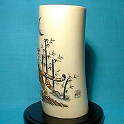 【本象牙】花立