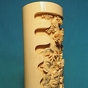 【本象牙】花筒（七福神）