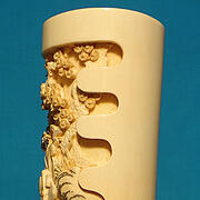 【本象牙】花筒（七福神）