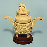 【本象牙】香炉571