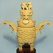 【本象牙】香炉574