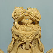 【本象牙】香炉574