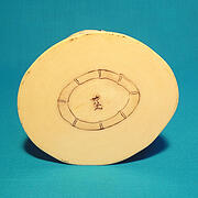 【本象牙】寿老人（鶴・亀）