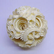 【本象牙】天球（小）