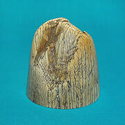 【本象牙】飾り牙先11（割れあり）