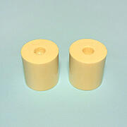 【本象牙】掛け軸の軸先（十分・一組）