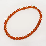 【琥珀ネックレス】ロザリー（L）