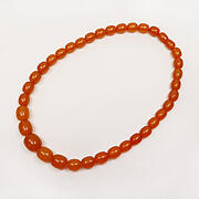 【琥珀ネックレス】マーガレット