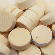 【象牙材料】ボタン型特厚15・50g