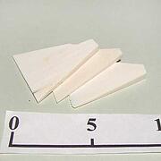 【象牙材料】三角板（テーパー状・3枚セット）