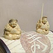 【本象牙】七福神と打出の小槌