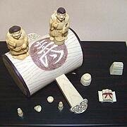 【本象牙】恵比寿・大黒と打出の小槌