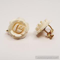 【本象牙】イヤリング9