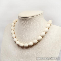 【本象牙ネックレス】アン