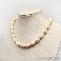 【本象牙ネックレス】テレサ