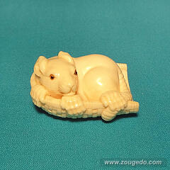 【本象牙】根付9