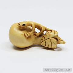 【本象牙】根付動物6