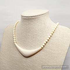 【本象牙ネックレス】ジェニファー