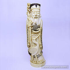 【本象牙】寿老人