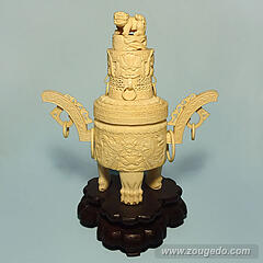 【本象牙】香炉572