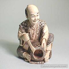 【本象牙】竹籠づくり（大）