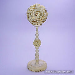 【本象牙】天球（小）