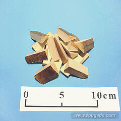 【象牙材料】断ち端三角8