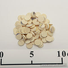 【象牙材料】ボタン型中10・25g