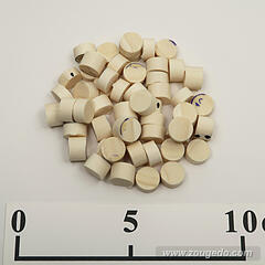 【象牙材料】ボタン型特厚11皮付き・55g