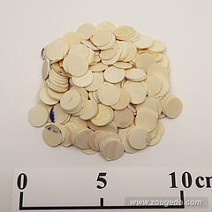 【象牙材料】ボタン型薄14・50g