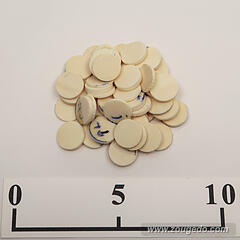 【象牙材料】ボタン型中14・25g