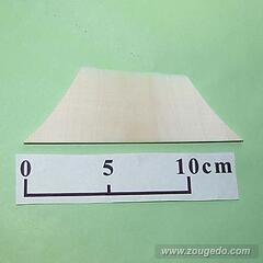 【象牙材料】台形板（かまぼこ状）