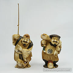 【本象牙】恵比寿・大黒セット