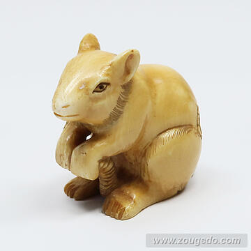 【本象牙】根付動物2