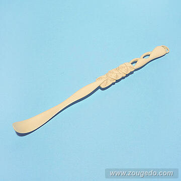 【本象牙】茶杓・瓢箪型