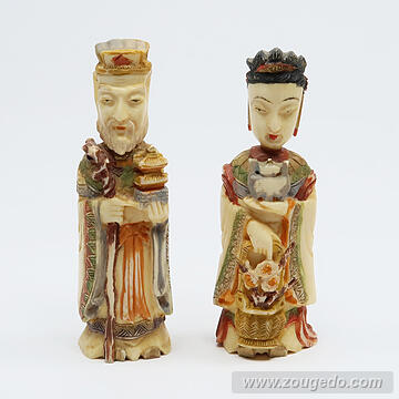 【本象牙】人物スナフ