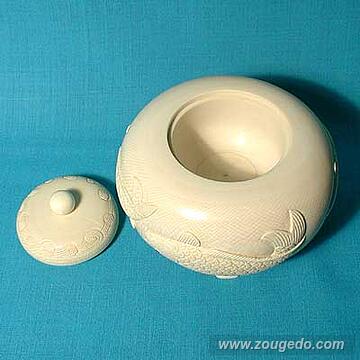 【本象牙】香炉