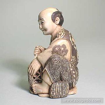 【本象牙】竹籠づくり（大）