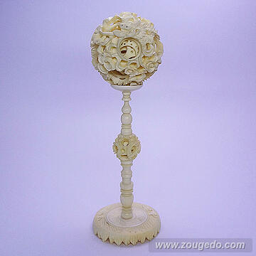 【本象牙】天球（小）